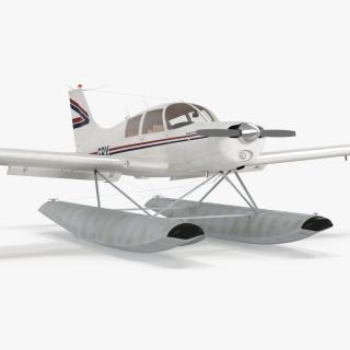 Private Seaplane Piper PA-28 Cherokee 3D