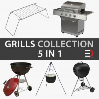 Grills Collection 2 3D model