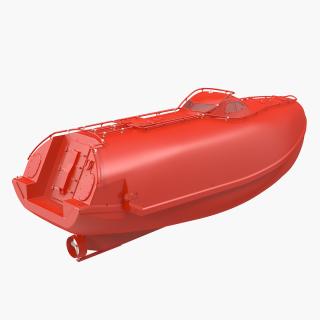 3D model Rescue Lifeboat