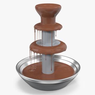 3D Chocolate Fountain model