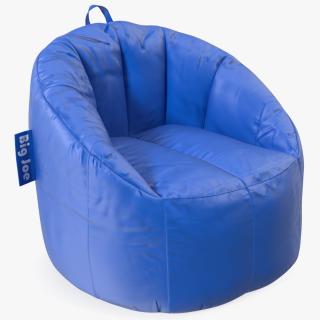 3D Bean Bag Big Joe Blue