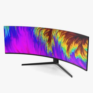 3D Curved Ultrawide Gaming Monitor