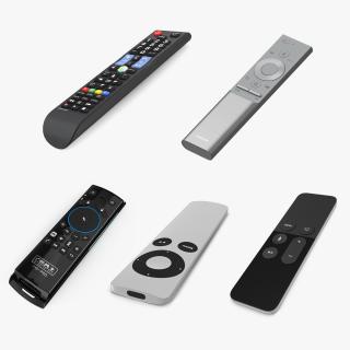 3D model TV Remotes 3D Model Collection