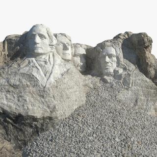 Mount Rushmore National Memorial 3D