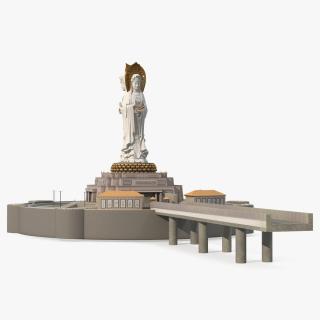 3D Guanyin of Nanshan model