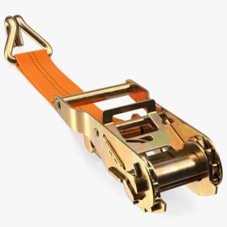 Ratchet Strap Tie Down 3D