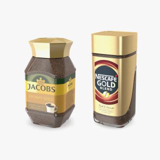 Coffee Jars Collection 3D