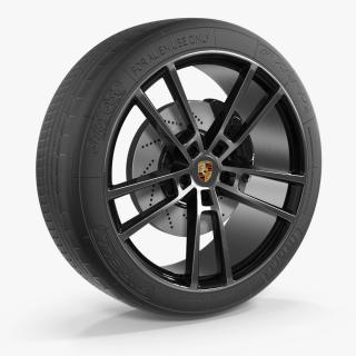 3D Porsche Cayenne Wheel