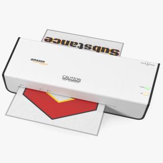 3D Amazon Basics Laminator model