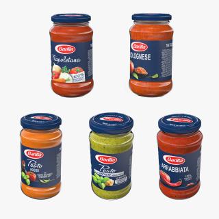 3D Sauces Set Collection