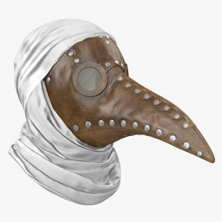 3D Plague Doctor Mask model