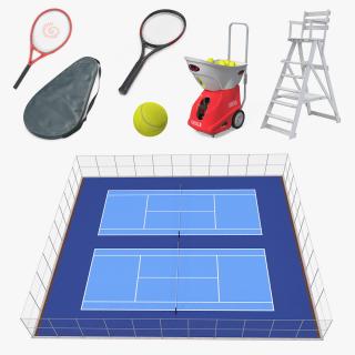 Tennis Collection 4 3D model