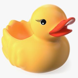 3D Bath Toy Duck model