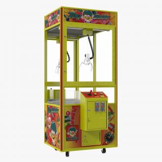 Claw Vending Machine Rigged 3D