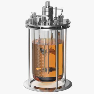 3D model Big Glass Bioreactor