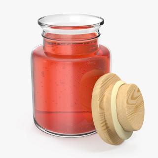 3D Glass Jar of Honey model