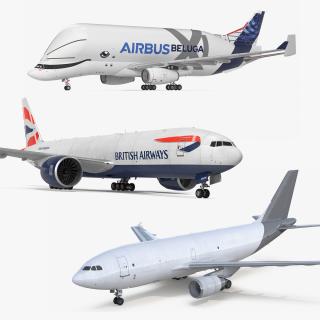 3D Cargo Aircrafts Collection