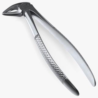 Tooth Extracting Forceps 3D model