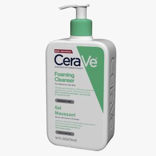 CeraVe Cleanser Dispenser Bottle 473 ml Mint 3D model