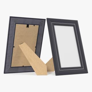 Plastic Photo Frame 3D model