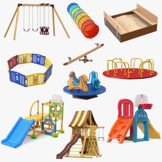 3D Playground Collection 8 model