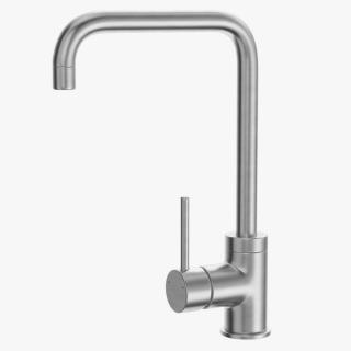 3D Angular Single Lever Sink Mixer