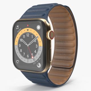 Apple Watch Series 6 Golden 3D