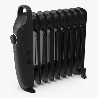 Donyer Power Oil Filled Radiator 3D