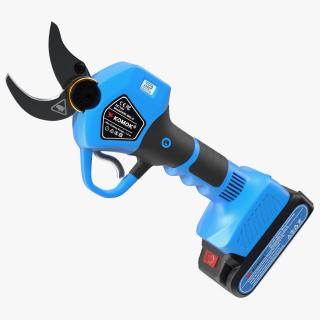 3D Blue Komok Cordless Pruner