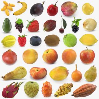 Fruits Collection 8 3D model