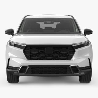 3D model City SUV White Simplified