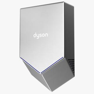 3D Hand Dryer Dyson Airblade Metalic model