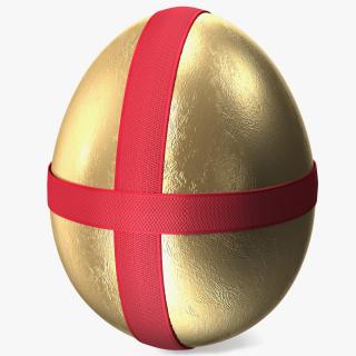 Golden Easter Egg 3D