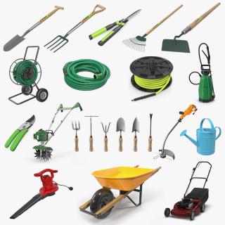 3D model Garden Tools Collection 6