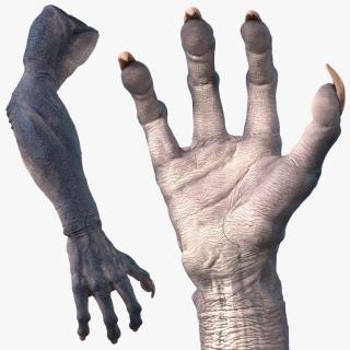 3D model Monster Creature Arm