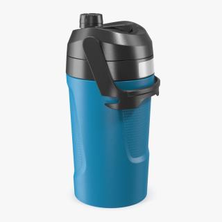 3D Spout Insulated Blue Sport Bottle model