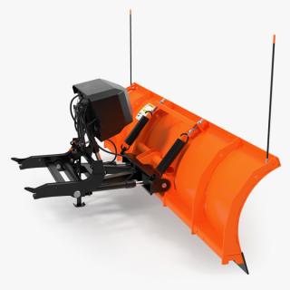 3D model Snowplow Rigged