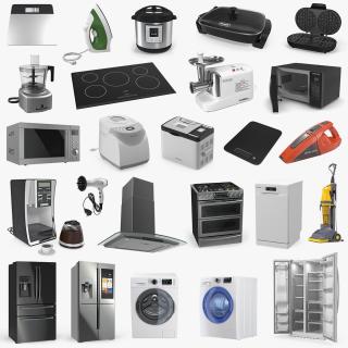 3D Home Appliances 3D Models Collection 2 model