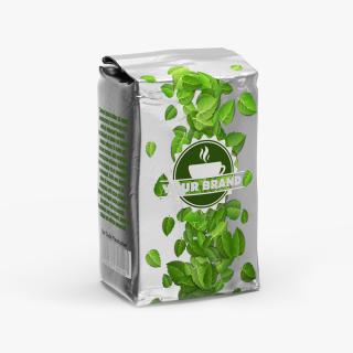 Foil Package 2lb Mockup Green 3D model