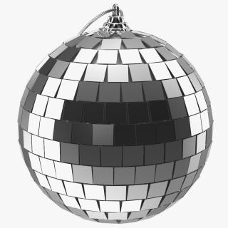 3D Xmas Tree Discoball Silver