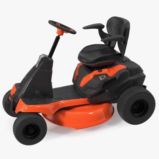 Mobile Lawn-Mower Orange 3D model