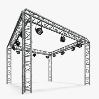 Truss Modular Lighting System 3D model