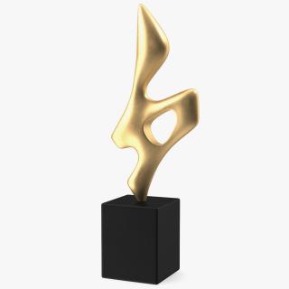 3D model Home Decor Sculpture Gold