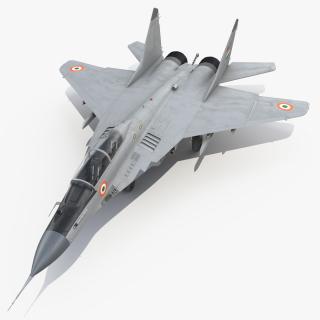 3D MiG 29 KUB Tandem Aircraft Indian Navy model