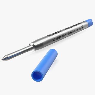 3D model Blue Ballpoint Pen Refill