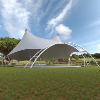 Event Tensile Tent White 3D model