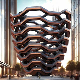 Vessel Building Nyc 3D model