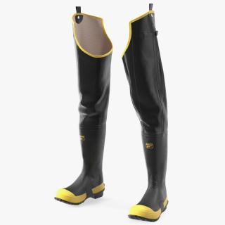 Lacrosse Waterproof Hip Waders for Work 3D model