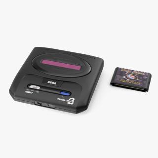 Sega Mega Drive Two 3D model