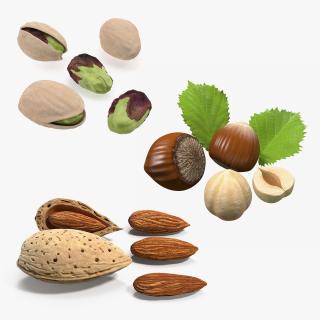 Nuts Collection 4 3D